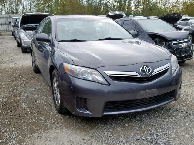 4T1BB3EK3BU141148 - 2011 TOYOTA CAMRY HYBR GRAY photo 1