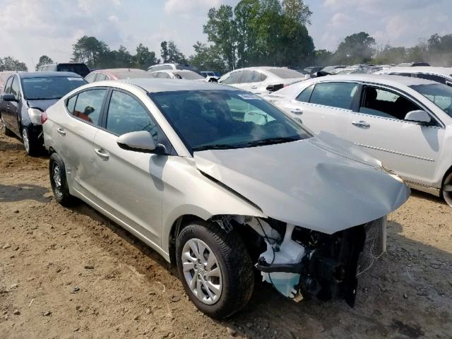 KMHD74LF7HU097718 - 2017 HYUNDAI ELANTRA SE BEIGE photo 1