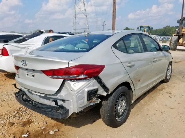 KMHD74LF7HU097718 - 2017 HYUNDAI ELANTRA SE BEIGE photo 4