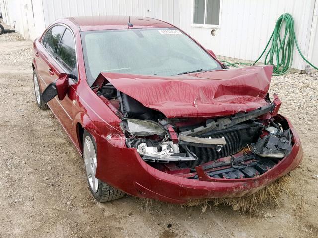 1G8ZS57N57F157122 - 2007 SATURN AURA XE BURGUNDY photo 1