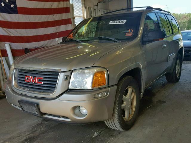 1GKDT13S222216987 - 2002 GMC ENVOY TAN photo 2