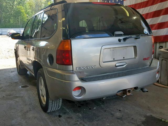 1GKDT13S222216987 - 2002 GMC ENVOY TAN photo 3