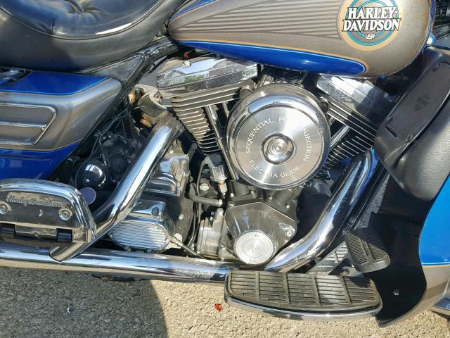 1HD1FCR15TY602932 - 1996 HARLEY-DAVIDSON FLHTCUI BLUE photo 7