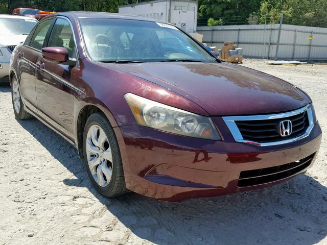 1HGCP26809A111013 - 2009 HONDA ACCORD EXL MAROON photo 1