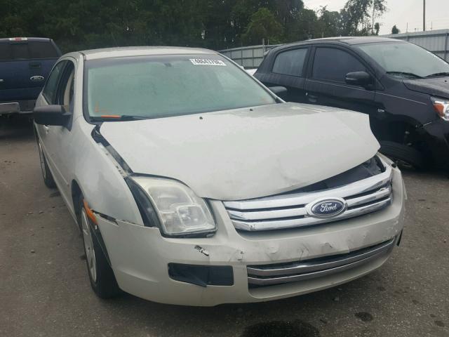 3FAHP06ZX8R128154 - 2008 FORD FUSION S WHITE photo 1