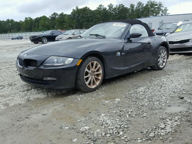 4USBU33577LW59959 - 2007 BMW Z4 3.0 BLACK photo 2