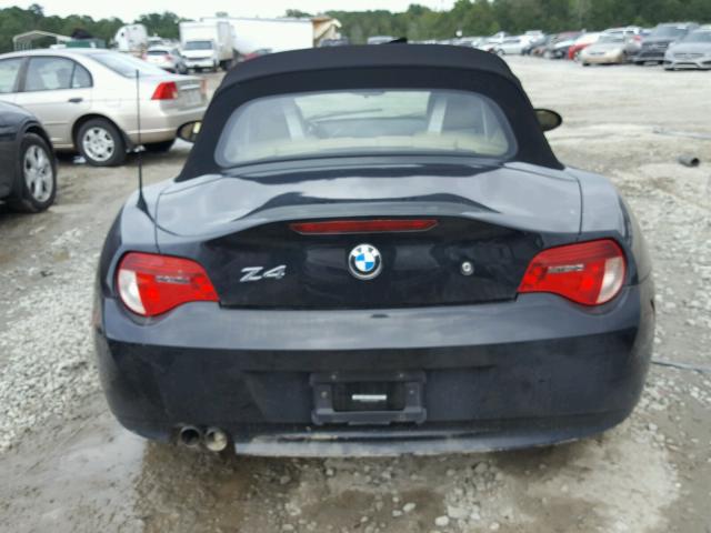 4USBU33577LW59959 - 2007 BMW Z4 3.0 BLACK photo 9