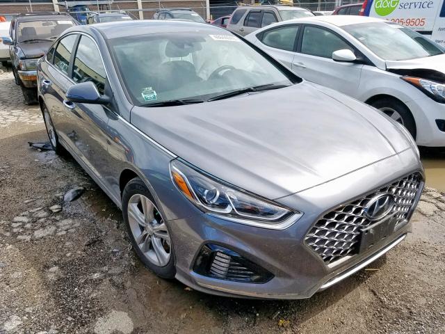 5NPE34AFXJH719820 - 2018 HYUNDAI SONATA SPO GRAY photo 1