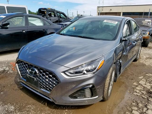 5NPE34AFXJH719820 - 2018 HYUNDAI SONATA SPO GRAY photo 2