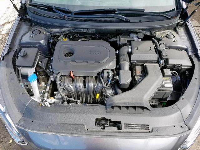 5NPE34AFXJH719820 - 2018 HYUNDAI SONATA SPO GRAY photo 7