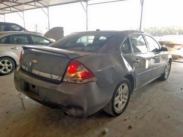 2G1WU581X69352342 - 2006 CHEVROLET IMPALA LTZ GRAY photo 4