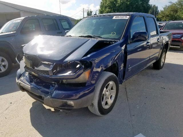 1GCCS139298139472 - 2009 CHEVROLET COLORADO BLUE photo 2