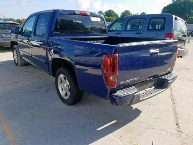 1GCCS139298139472 - 2009 CHEVROLET COLORADO BLUE photo 3