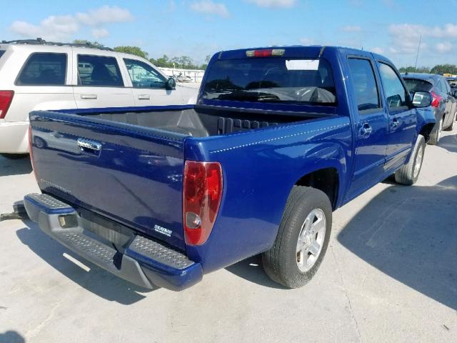 1GCCS139298139472 - 2009 CHEVROLET COLORADO BLUE photo 4