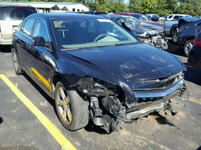 1G1ZC5E02CF335131 - 2012 CHEVROLET MALIBU 1LT BLACK photo 1