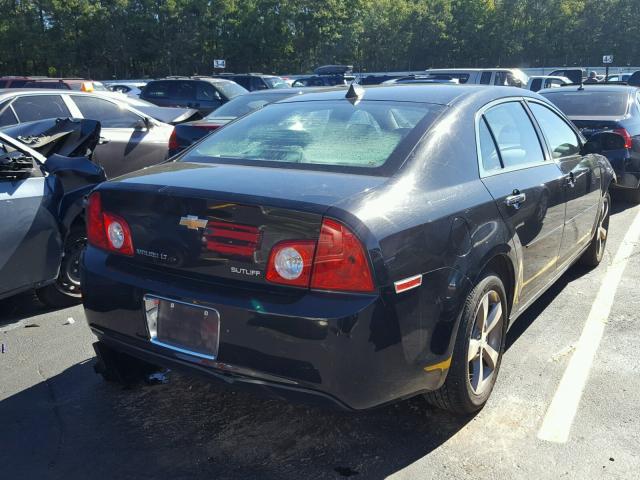 1G1ZC5E02CF335131 - 2012 CHEVROLET MALIBU 1LT BLACK photo 4