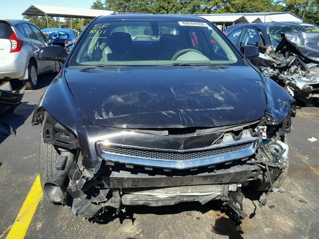 1G1ZC5E02CF335131 - 2012 CHEVROLET MALIBU 1LT BLACK photo 9