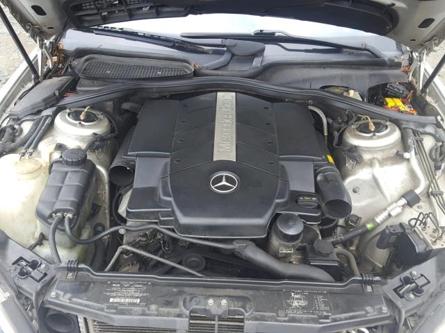 WDBNG70J8YA017717 - 2000 MERCEDES-BENZ S 430 SILVER photo 7