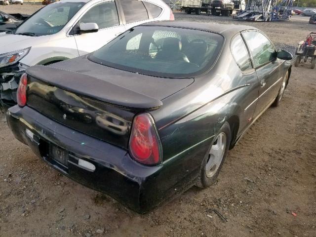 2G1WX15K829298224 - 2002 CHEVROLET MONTE CARL BLACK photo 4