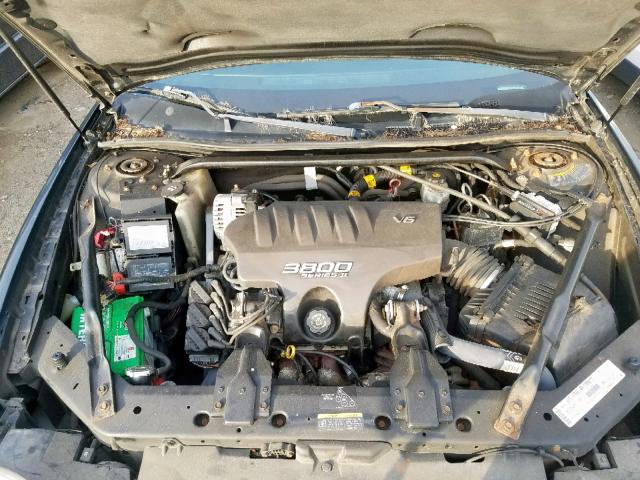 2G1WX15K829298224 - 2002 CHEVROLET MONTE CARL BLACK photo 7