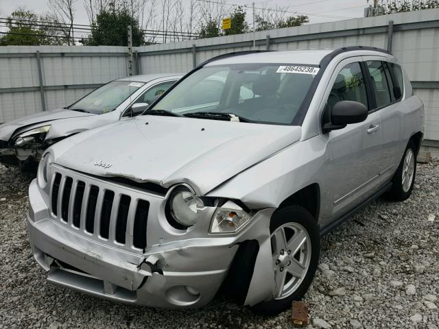 1J4NF4FB8AD537739 - 2010 JEEP COMPASS SP SILVER photo 2