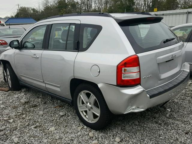 1J4NF4FB8AD537739 - 2010 JEEP COMPASS SP SILVER photo 3