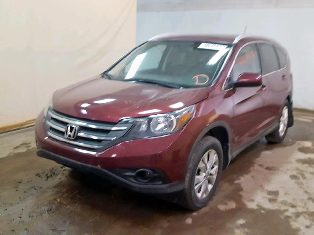 5J6RM4H76EL078271 - 2014 HONDA CR-V EXL RED photo 2