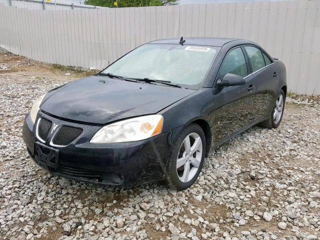 1G2ZH57N384134492 - 2008 PONTIAC G6 GT BLACK photo 2