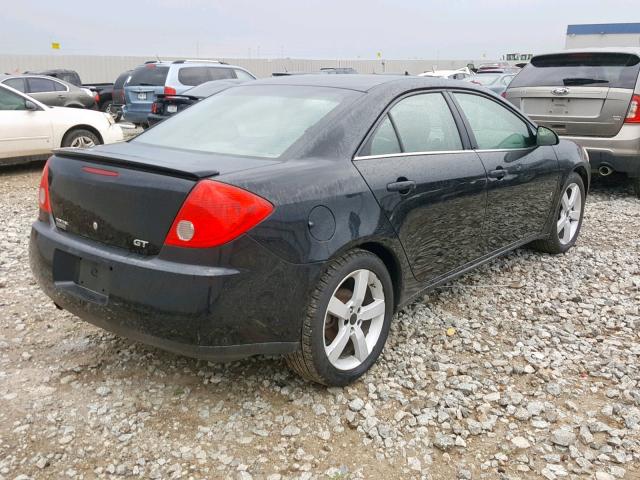 1G2ZH57N384134492 - 2008 PONTIAC G6 GT BLACK photo 4