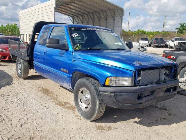 1B7KC2368XJ566942 - 1999 DODGE RAM 2500 BLUE photo 1