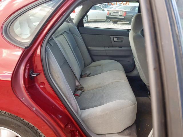 1FAFP55U72A267329 - 2002 FORD TAURUS SES RED photo 6