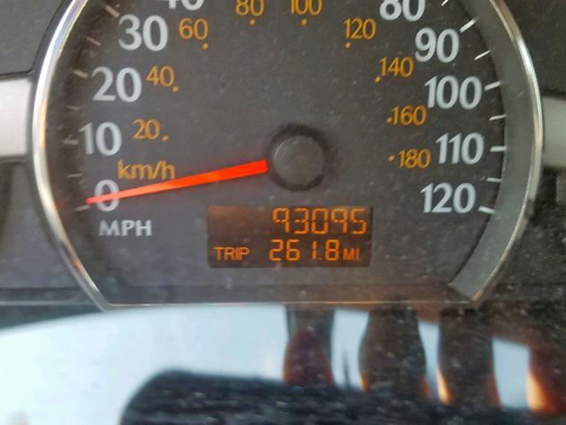 1G8AJ55F66Z202898 - 2006 SATURN ION LEVEL GRAY photo 8