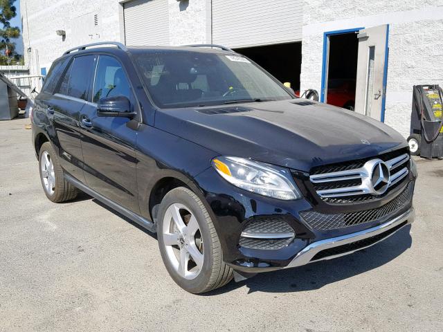 4JGDA5HBXJB134484 - 2018 MERCEDES-BENZ GLE 350 4M BLACK photo 1