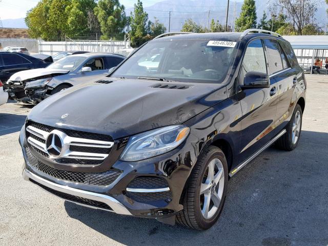 4JGDA5HBXJB134484 - 2018 MERCEDES-BENZ GLE 350 4M BLACK photo 2