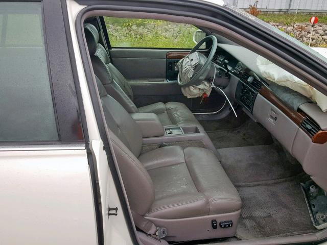 1G6KS52B7PU804381 - 1993 CADILLAC SEVILLE WHITE photo 5