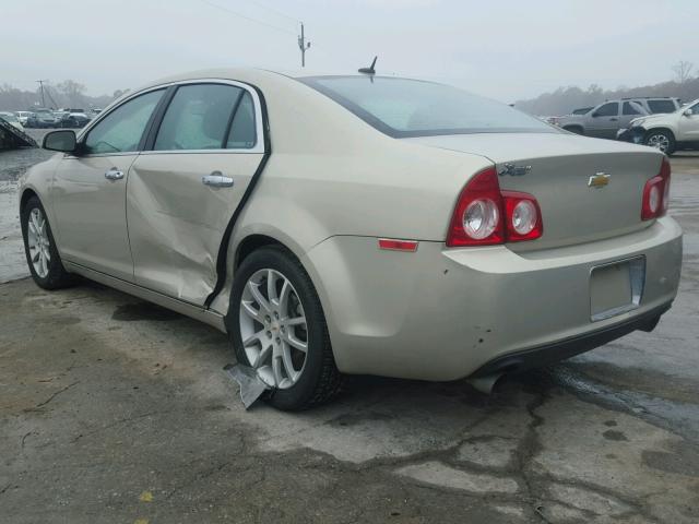 1G1ZE5E79BF318235 - 2011 CHEVROLET MALIBU LTZ BEIGE photo 3