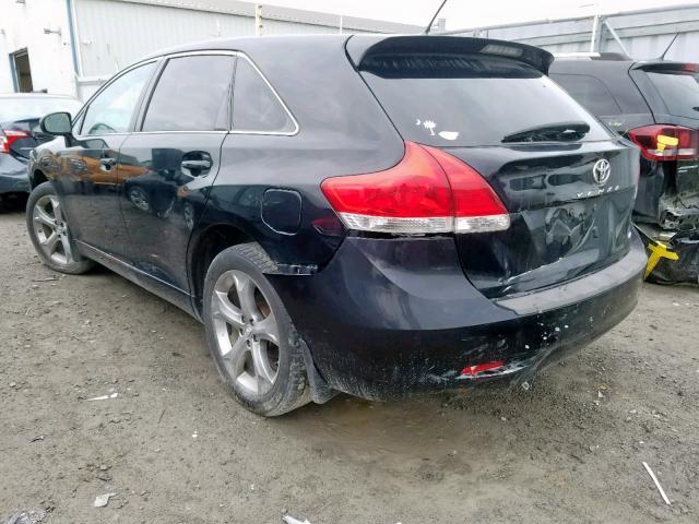 4T3BK11A19U026227 - 2009 TOYOTA VENZA BLACK photo 3