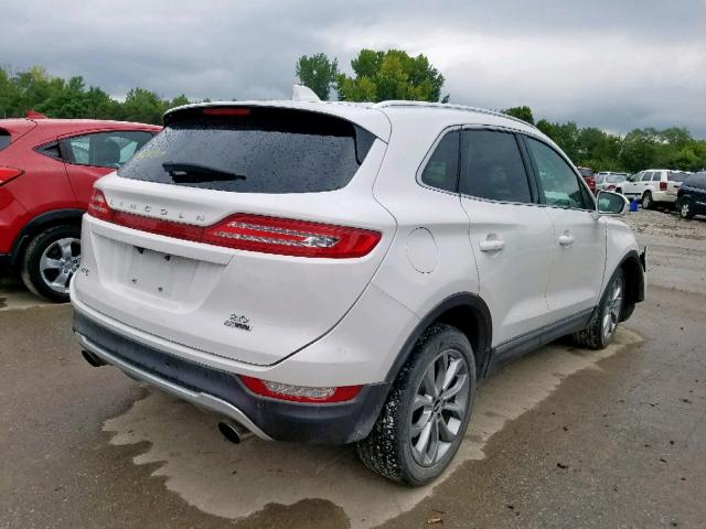 5LMCJ1A90FUJ46065 - 2015 LINCOLN MKC WHITE photo 4