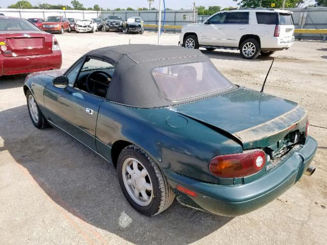 JM1NA351XM1222308 - 1991 MAZDA MX-5 MIATA GREEN photo 3