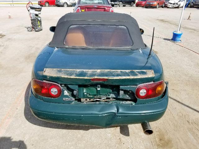 JM1NA351XM1222308 - 1991 MAZDA MX-5 MIATA GREEN photo 6