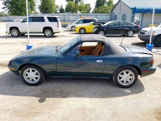 JM1NA351XM1222308 - 1991 MAZDA MX-5 MIATA GREEN photo 9