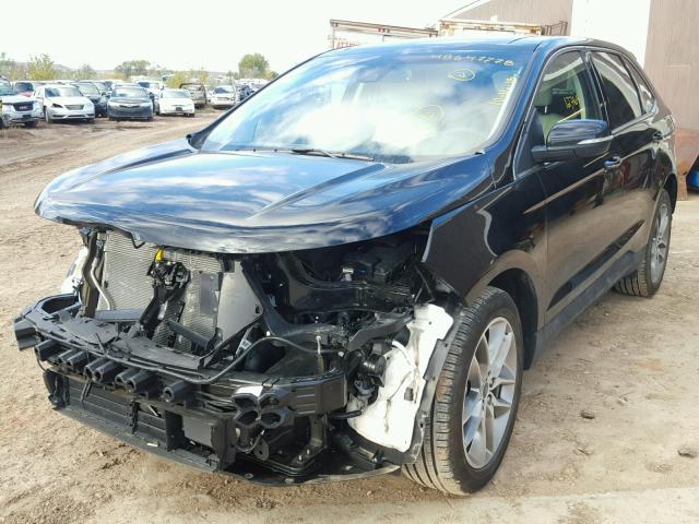 2FMPK4K99HBC62889 - 2017 FORD EDGE TITAN BLACK photo 2