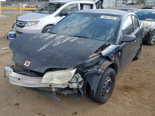 1G8AN12F05Z102294 - 2005 SATURN ION LEVEL BLACK photo 2