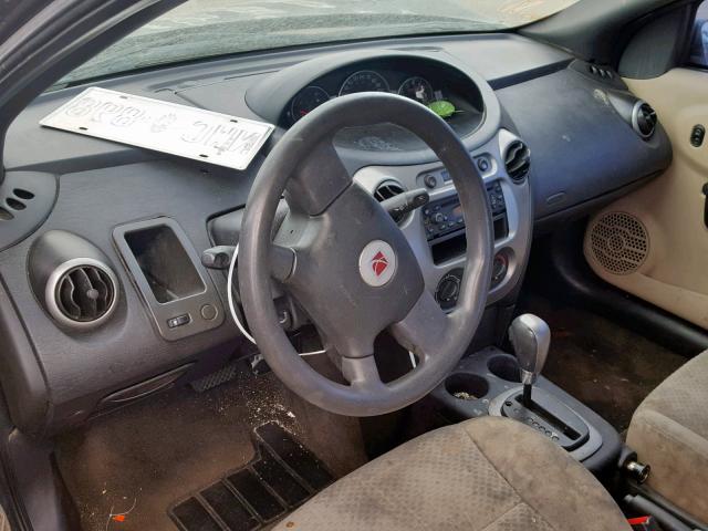 1G8AN12F05Z102294 - 2005 SATURN ION LEVEL BLACK photo 9