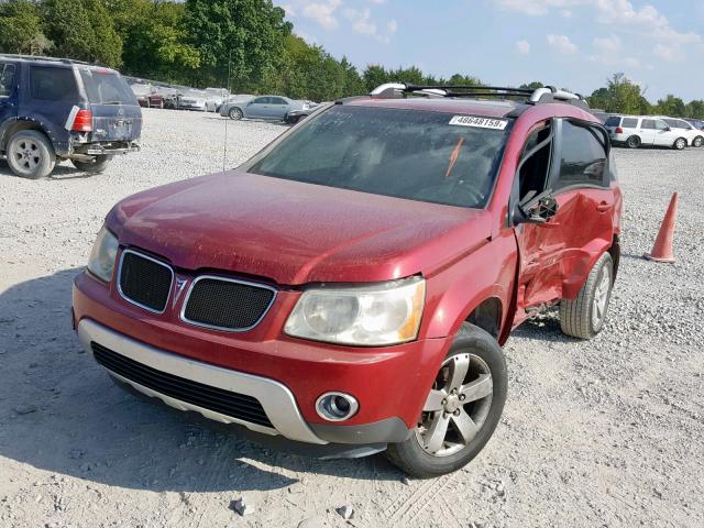 2CKDL63F566199762 - 2006 PONTIAC TORRENT RED photo 2