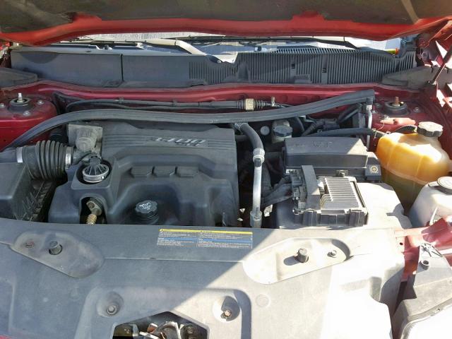 2CKDL63F566199762 - 2006 PONTIAC TORRENT RED photo 7