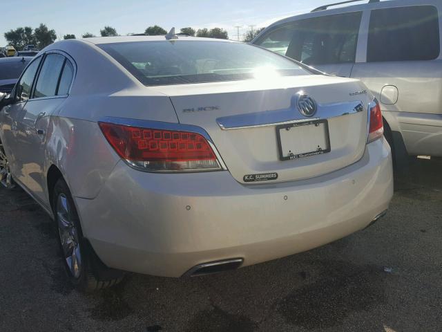 1G4GF5E30CF148451 - 2012 BUICK LACROSSE P WHITE photo 3