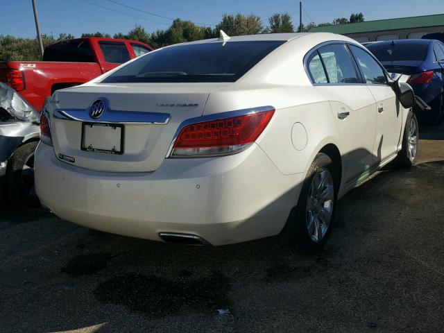 1G4GF5E30CF148451 - 2012 BUICK LACROSSE P WHITE photo 4