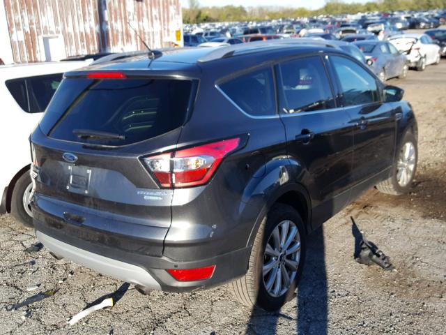 1FMCU0JD7HUC74007 - 2017 FORD ESCAPE TIT GRAY photo 4