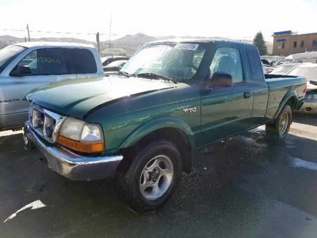 1FTZR15X8XTA27996 - 1999 FORD RANGER SUP GREEN photo 2